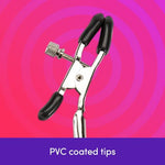 Bondage Boutique Adjustable Nipple Clamps for Couples