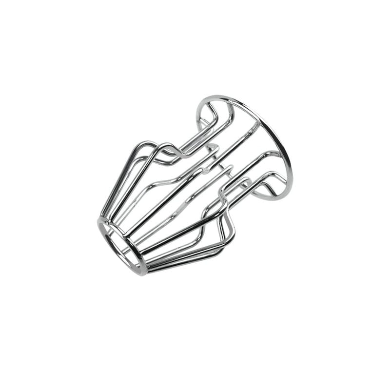 Metal Hollow Tunnel Butt Plug Speculum Stainless Steel Anal Plug Anus Peep Adult Sex Toy(M)