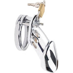 Flat Chastity Cage Lock For Men, Good Concealment, Penis Cages For Man,Couples Bondage Sm Sex Toys (40+45+50)