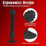 Inflatable Butt Plug Inflatable Dildo Inflatable Buttplug Anal Stretch Inflatable Anal Beads Anal Pump Balloon Tapon Anal Beads Anal Expander Ball Expanding But Plug Silicone Anal Plug For Women Men