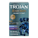 Trojan Bareskin Condoms 10 Count & Trojan Extended Pleasure Climax Control Condoms 12 Count Bundle
