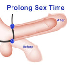 Cock Ring Silicone Penis Ring Set Adjustable Cockring Sex Toys 9 Pcs Cock Rings For Men Erection Long Lasting Stronger Adult Toys Cock Sexual Stimulation Device For Men Or Couple