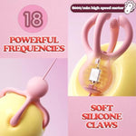 Nipple Toys Vibrator With 18 Vibration Modes, Monster Breast Stimulator Toy Octopus Vibrating Nipple Vibrator For Adult Women Couple Pleasure