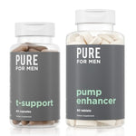 Peak Performance Pack | Support Strength, Energy, Endurance & Physical Activity | Stimulate Workouts With Ashwagandha & L-Arginine | 60 Capsules & Pump Enhancer, 90 Tablets