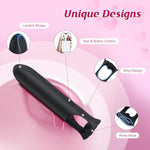 Mini Bullet Vibrator - App Long Distance Vibrator Sex Toys, G Spot Lipstick Vibrator With 9 Vibration Modes, Discreet Female Vibrators For Travel, Adult Sex Toys & Games For Couples Play