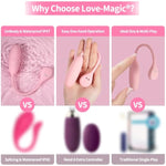 Bullet Vibrator Adult Sex Toys - G Spot Stimulator Women Sex Mini Finger Vibrator Remote Control Dildo Waterproof Ipx7 With 8 Vibrating-Thrusting Modes Wearable Female Sex Vibrators For Couple