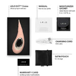 Dot Cruise High Frequency Clitoral Vibrator With Elliptical Motion 8 Pinpoint Vibrator With Cruise Control Technology, Female Sex Toys, Peach Please