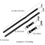 Clitoral Nipple Cliplabia Spreader Clamps Sex Adjustable Bdsm Restraints Clamps For Sex Pleasure Women Sm Adult Sex Clamps Couple Flirting Toy Black