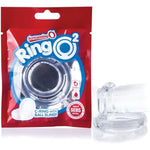 Ringo2 Cock Ring - Penis Ring - Couple Sex Toys - Dick Rings For Mutual Pleasure - Cockring - Clear