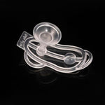 Male Chastity Cage Sissy Clip With Urine Funnel Design, Nylon Chastity Belt Panties With 3 Fixable Ports, Penis Training Clip Sm Bondage Fetish Sex Toy For Men (Transparent)