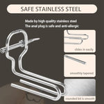 New Metal Vaginal Dilator Metal Anal Plugs Adjustable Butt Plug With Stainless Steel Material
