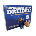 Super Mega Ultra Dreidel - Card Game Adds A New Spin On An Ancient Tradition - Family Holiday Fun For 2-6 Players Age 7+