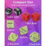 Sex Dice Position Game Sex Things For Couples Kinky, Adult Naughty Date Night Dice Couples Sex Toys For Her Gift Ideas Glow In The Dark Valentines Party Bedroom Rolling Dices With Action Body Parts