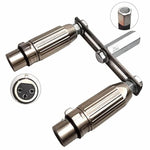 3Xlr Adapter For Screw-On Connector Sex Machine Attachments, Screw-On Device Adapter To Double Penetration Three Plug Connector Dildos