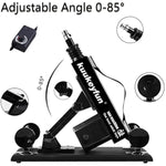 Thrusting Sex Machine, Automatic Dildo Machine For Women And Men, Adjustable Adult Sex Toys With Attachments (9 Piece Set)