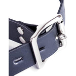 Metal Butterfly Ring Gag With Leather Head Slave Harness Restraint Mouth Gags Sex Toys For Couples (Gold)