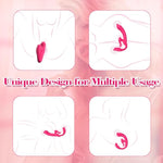 Strapless Strap On Dildo Harness Lesbian Sex Toys, Anti-Slip Silicone Realistic Double-Ended Vibrating Butt Plug, Adult Anal Sex Toys For Women Couples Sexual Pleasure Tools