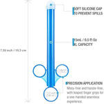 Lube Applicator Syringes, Silicone Lubricant Shooter, Vaginal & Waterbased Personal Lubricant Injector, Easy Clean And Reusable