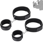 Bdsm Sex Toys Restraints, Couples Sex Bondage Handcuffs Adjustable Sex Bondage Wrist Straps Wrist-To-Thigh, With Adjustable Leg Straps Handcuffs For Couple