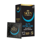 Elite Extra Lube, Ultra-Thin, Lubricated Latex-Free Condoms, Ultra-Silky Lubrication For Maximum Comfort?, 12 Count (Pack Of 1)(Packaging May Vary)