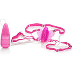 Original Venus Butterfly Vibrator –Hands Free Strap On Personal Massager – Adult Fun Sex Toys For Couples - Pink