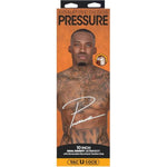 Doc Johnson Signature Series - Pressure - 10 Inch ULTRASKYN Dildo with Removable Vac-U-Lock Suction Cup - F-Machine & Harness Compatible - for Adults Only, Chocolate