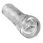 See-Through Masturbation Sleeve with Exciting Internal Ribbing and Thrilling Textures