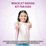 Friendship Bracelet Making Kit for Girls, DIY String Jewelry Craft Set