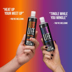 Sensations Pleasure Kit Water Based Cooling & Warming Personal Lubricant, For A Tingling And Invigorating Intimate Experience, Lube For Men, Women & Couples, 4Fl Oz (Pack Of 2)