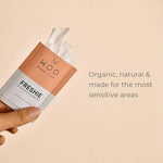 1 Love Oil Lubricant, 1 Freshies Wipes (10C) | Natural, Organic And Clean Ingredients