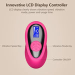 Sex Toys Lcd Display Remote Control Wearable Vibrator, Powerful Love Magnetic Clip Panty Vibrator Women Sex Toy With 10 Vibrations & 4 Speeds, Clitoral Stimulator Adult Toys For Women