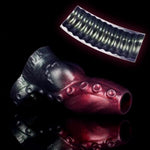 3 Different Sizes Of Tentacle Shape Male Penis Sleeve Cock Sleeve With Penis Ring, Silicone Penis Extender Enlarger Sleeve Cock Extension Sleeve Male Adult Sex Toys For Men Couples - L