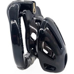 Kzpc Male Chastity Cage| Lightweight Plastic Chastity Device| Adult Toy For Men| 4 Active Sizes Rings (Black, Long)