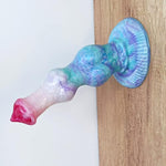 Realistic Dragon Dildo, 10Inch Big Thick Wolf Dildos With Knots Long Dog Silicone Dildo Monster Strap On Anal Dildos Sex Toys For Women Men And Couples