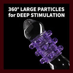 2 Pcs Silicone Penis Sleeve Girth Enhancer Sleeve,With Large Particles For Men Erection Penis Enlarger,Cock Rings For Men Delay Ejaculation,Vagina Toy For Couples Sex Adult Sex Toys For Couples