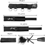 Bondage Restraints, Sex Bondage Bdsm Kit Bed Restraints Set, Super Easy Install Bondage Rope Adjustable Straps, Sex Toys With Handcuffs Ankle Cuff For Adults Women Couples