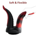 Monster Double-Ended Dildo + Heart Shaped Anal Butt Plugs