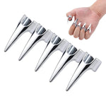 Adult Sex Toys Metal Fale Nails 5 Pieces Bdsm Kit Fetish Sexual Pleasure Tools For Couples Foreplay Restraints Games