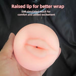 2Penis Pump Simulated Inverted Model, Realistic Sleeve Replacement Sealing Cap For 2.5-Inch Cylindrical Large Penis Pump Sleeve, Male Enhancement Growth Pump Cap (Pink)