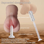 Male Tool Sex Doll Cleaning Care Cleaning Brush Male Jet Cup Masturbator Cleaning Utensils, Reusable Celebrity Cleaning Brush Ventilated Drying Rod, Adult Pocket Cat Pocket Pussy Sex Toy Care