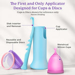 Menstrual Cups, Period Cup for Women, Menstrual Cup Cleaner & Applicator