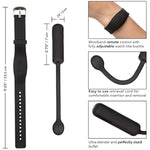 Wristband Remote Petite Bullet Vibrator, Waterproof Silicone 12-Function Simulator Adult Couple Sex Toy Black Se-0077-25-3