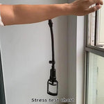 Penis Pump Stretcher Handle Negative Pressure Device Fittings, Connecting Tubing, Hand Pump Tie Rods With Air Valve Switch, Hand Extension Pump Fittings (2 Negative Pressure Tie Rods)