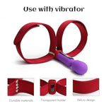 Sex Toy Bondage Leg Straps, Vibrator Elasticity Constrained Forced Strap For Women Hands-Free Play, Adjustable Bondage Leg Straps, Elasticity Constrained Forced Strap For A Variety Of Vibrators