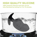 Anal Plugs Silicone Sex Toys Butt Plugs Anal Adult Sex Toys & Games Anal Training Kit With Curved Base & Slender Waist Prostate Sex Toy For Comfortable Long-Term Wear