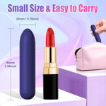 G Spot Bullet Vibrator for Women - Waterproof Adult Sex Toy with 10 Vibration Modes and Rechargeable Design