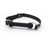 Sex Mouth Gag Bit Dog Bone (Black)