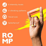 ROMP Hype Quiet G Spot Vibrator & Riot Powerful Massage Bullet Vibrator - Female Sex Toys Bundle