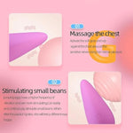 Mini Vibrator Clitoris Stimulator G Spot Vibrator Masturbating Egg Jump Liquid Silicone Sex Toy