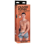 Doc Johnson Signature Series - Oliver Flynn - 10 Inch ULTRASKYN Dildo with Removable Vac-U-Lock Suction Cup - F-Machine & Harness Compatible - for Adults Only, Vanilla